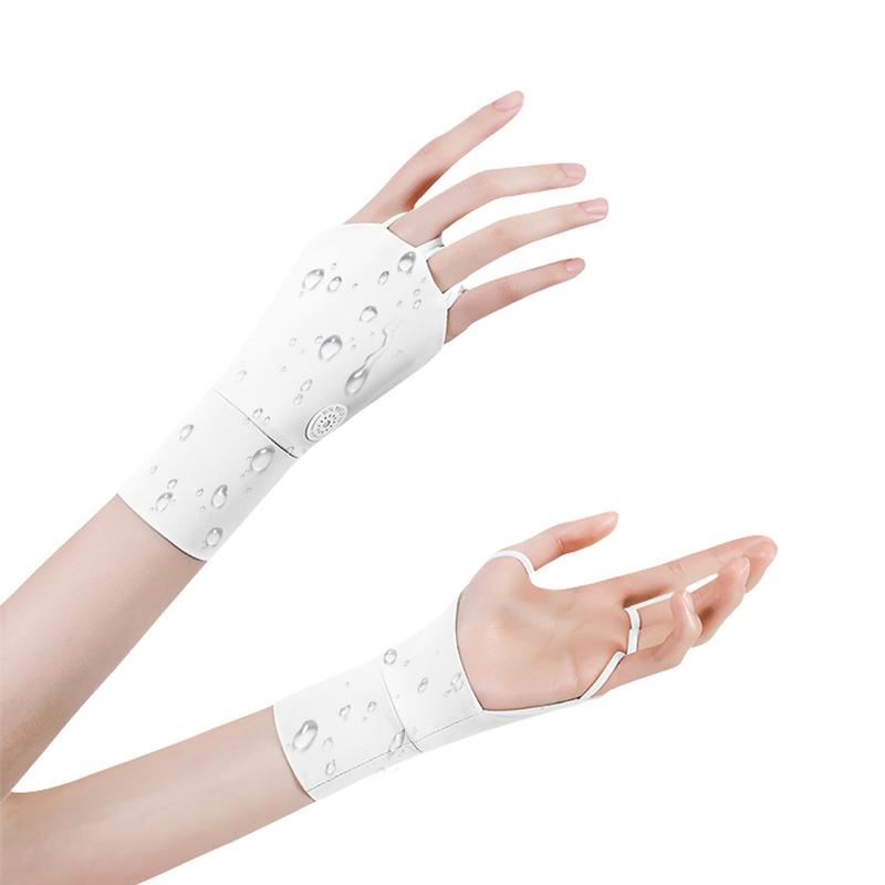 Halbe Golf handschuhe Golf handschuh Sonne UV Schutz Golf offen gefingert Eis Seide Sonnenschutz halb cool und atmungsaktiv für Frauen Tropfen Hüfte
