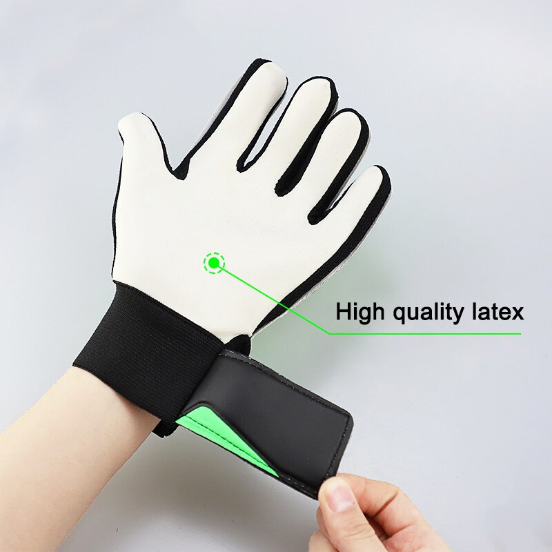 Guantes de dedo completo para niños y adolescentes, manoplas antideslizantes para Portero De Fútbol HB88, 1 par