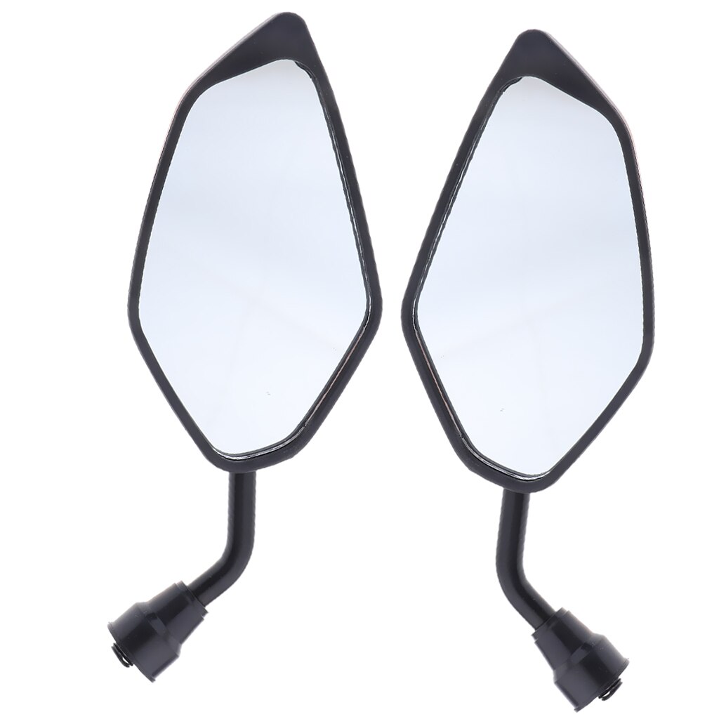 Motocicleta Universal, ciclomotor Dirt Bike ATV, escúter 10mm, espejo retrovisor lateral (1 par): Azul