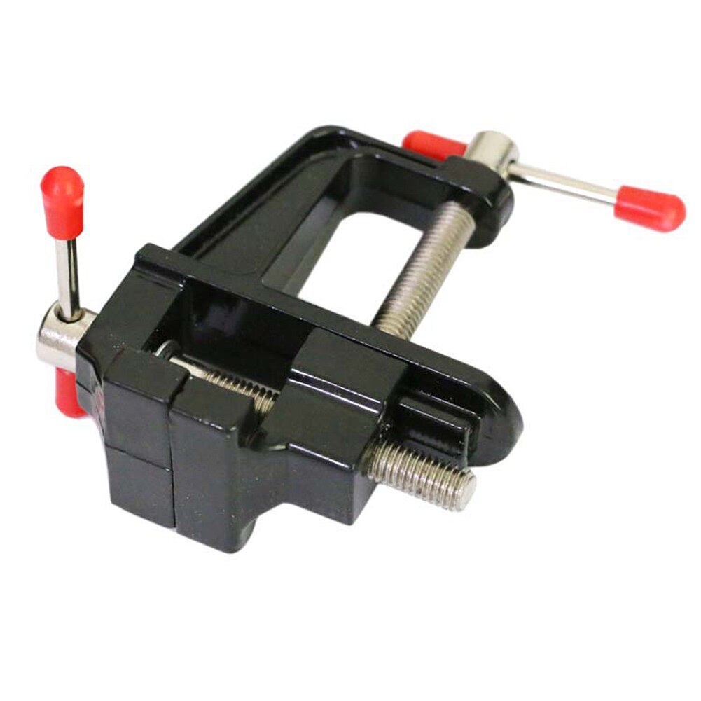 Aluminum Alloy Table Vise Swivel Lock Clamp Locksmith Clip Parts Screw Bench for DIY Jewellery Craft mould Fixed Repair Tool