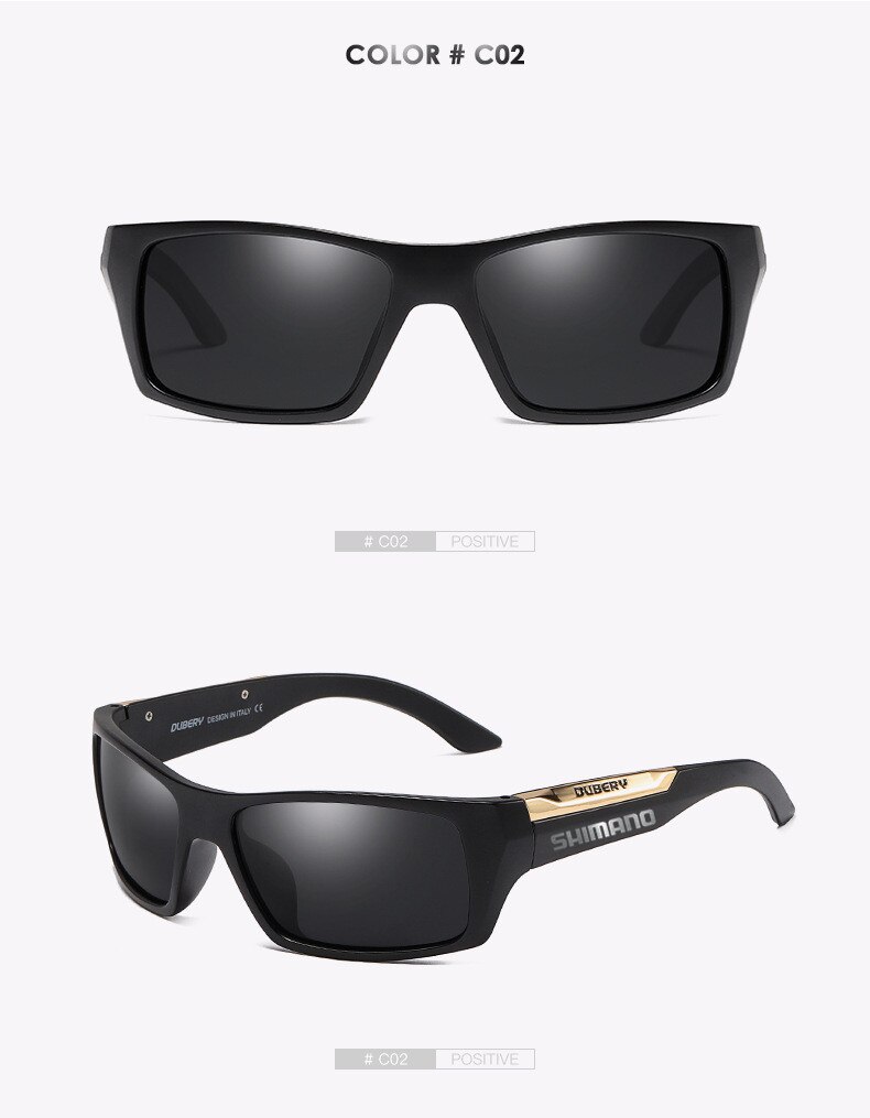 Shimano Vissen Bril Outdoor Sport Anti-Uv Zonnebril Mannen Bergbeklimmen Klimmen Zonnebril Gepolariseerde Vissen Bril: 02