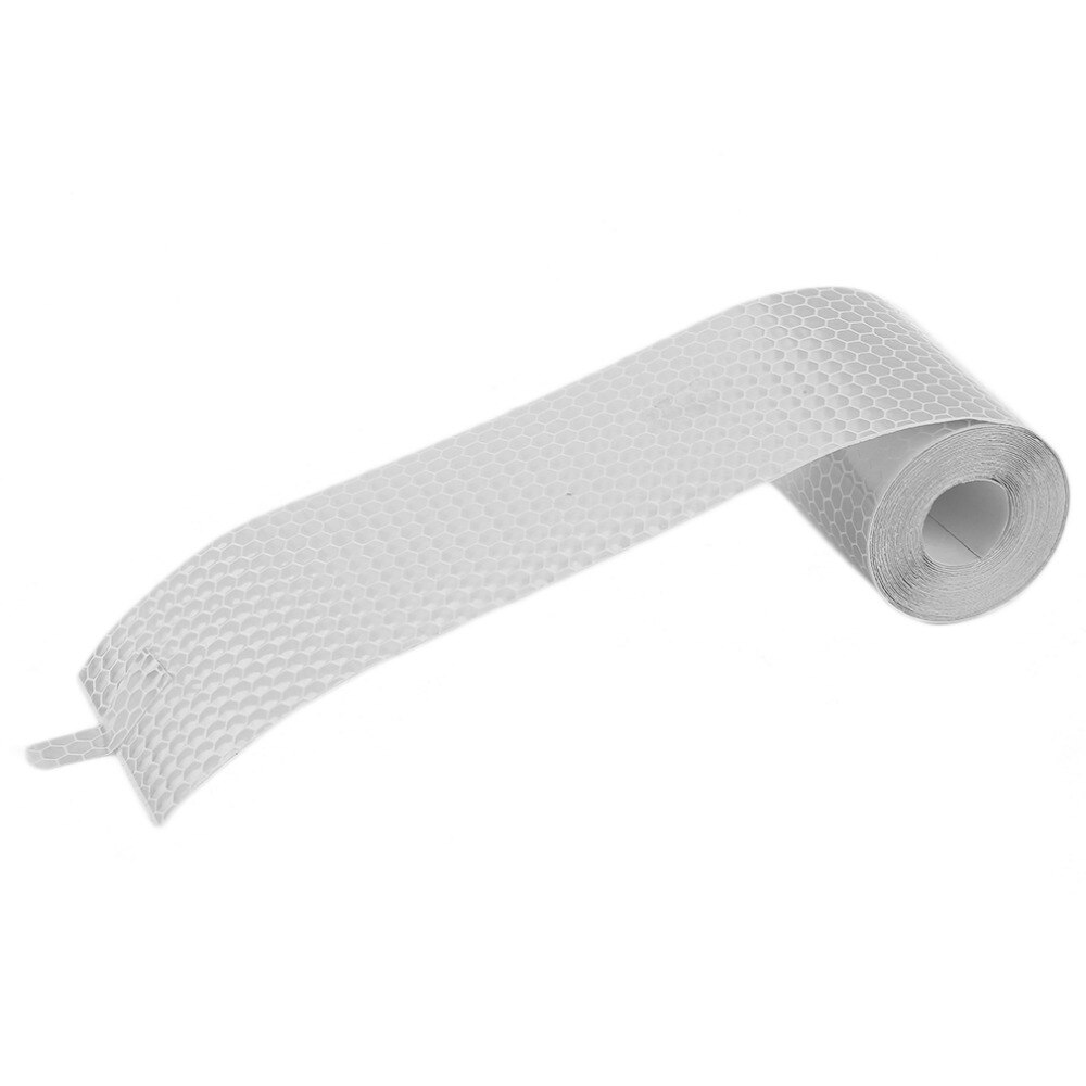 5Cm X 3M Veiligheid Mark Reflecterende Tape Stickers Voor Fietsen Frames Motorfiets Zelfklevende Film Waarschuwing Tape Reflecterende film