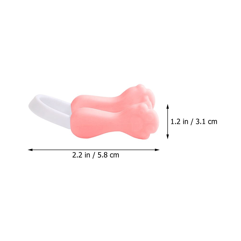 2pcs Nose Shaper Clips Nose Lifting Clips Silicone Nose Bridge Lifter