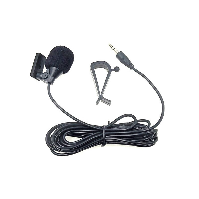 Car Stereo bluetooth Microphone 3.5mm External Microphones Car Radio GPS Enabled Audio Mic for bluetooth Handsfree Calling