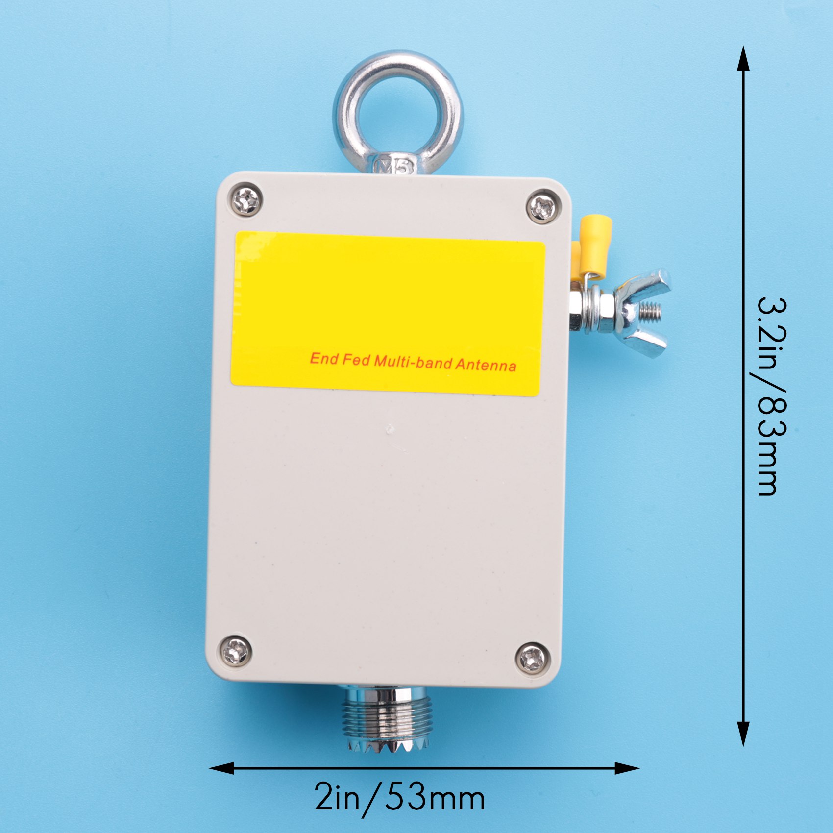 1:49 - 49:1 Balun für HF-Kurzwellen-Vierband-5-35MHz-Ende gespeiste Halbwellen-Efhw-Antenne 100W Schinken