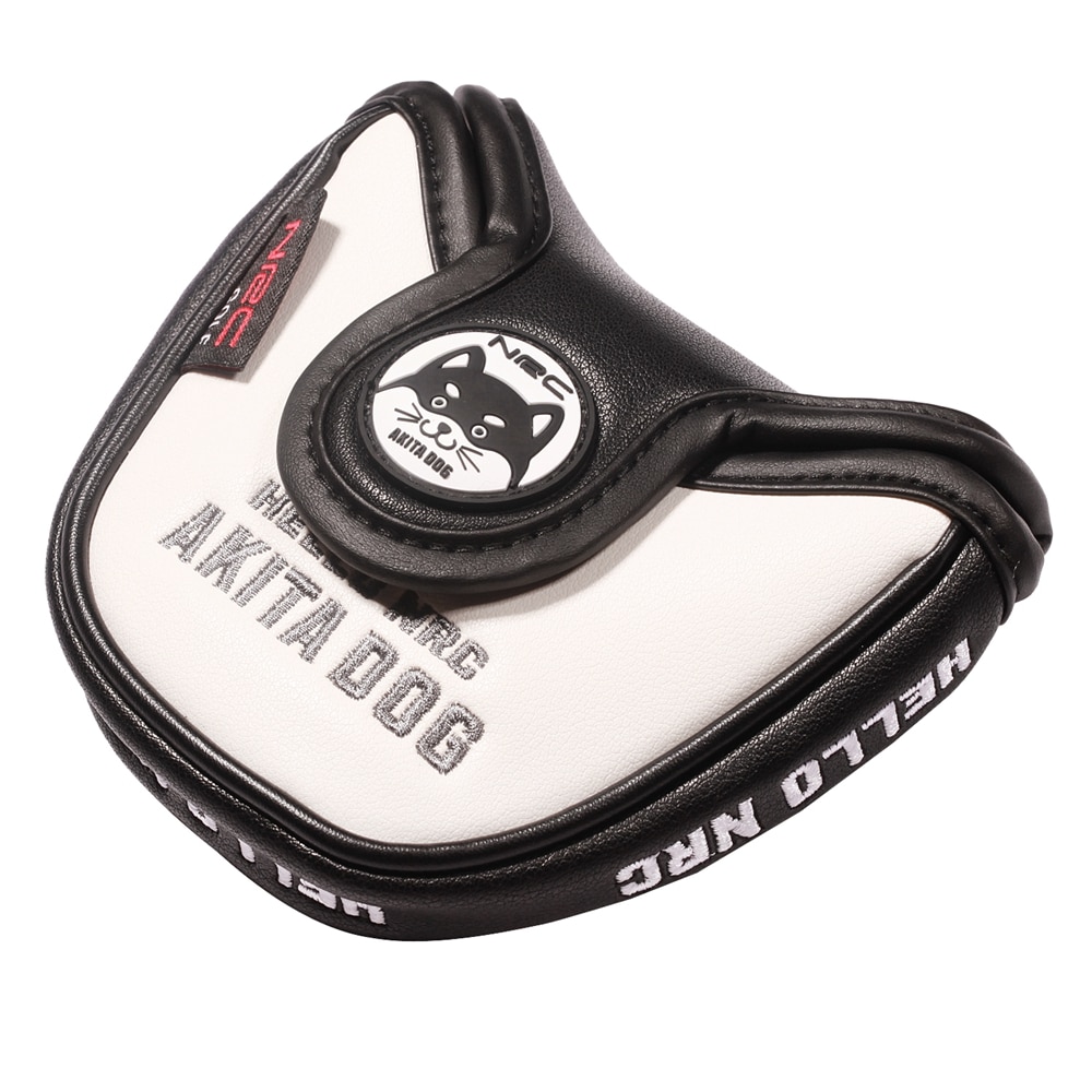 Søt akita hundehammer putter hodedeksel for odyssey ball 2 putter