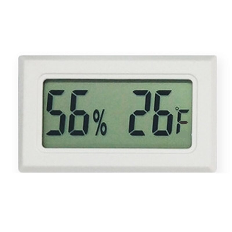 Digital Hygrometer Temperature Humidity Mini Monitor Sensor Meter LCD Electronic Indoor Outdoor Home Room Guage: 06