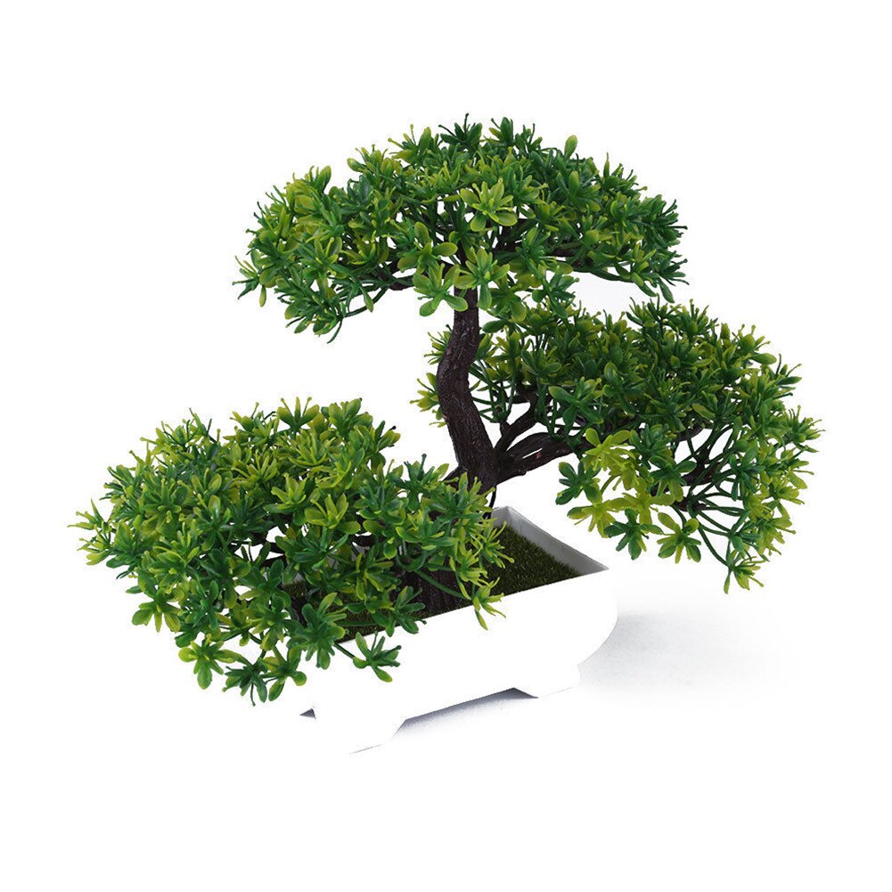 Artificial Bonsai Tree Mini For Home Office Indoor Decor Simulation Plants Desktop Ornaments