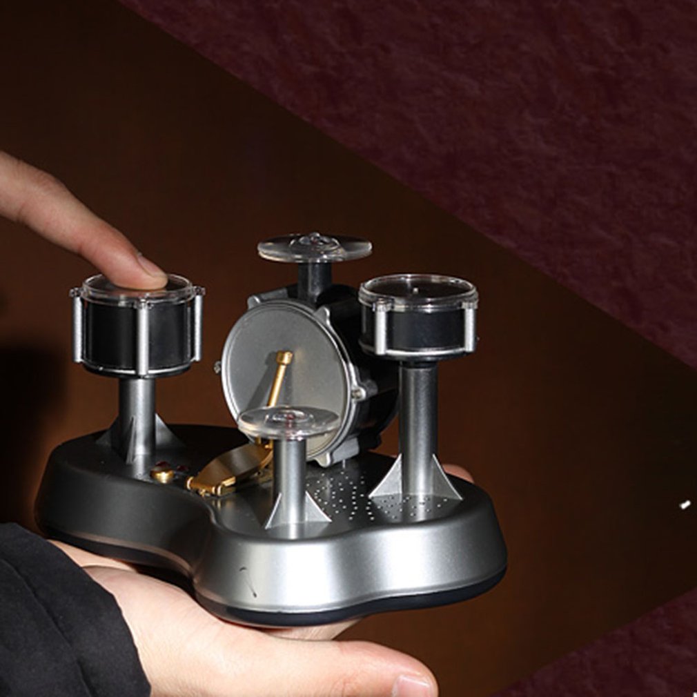 Exqusite mini musiker konvertere trommesæt finger touch mini trommer percussion legetøj give venner