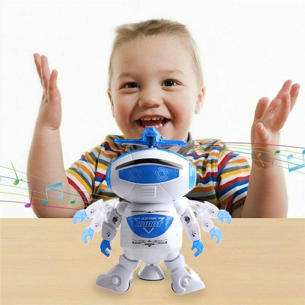 Elektronische Walking Dansen Robot Speelgoed Met Muziek Lightening Jongens Voor Kinderen Kerst Peuters Battery Operated Speelgoed Meisje