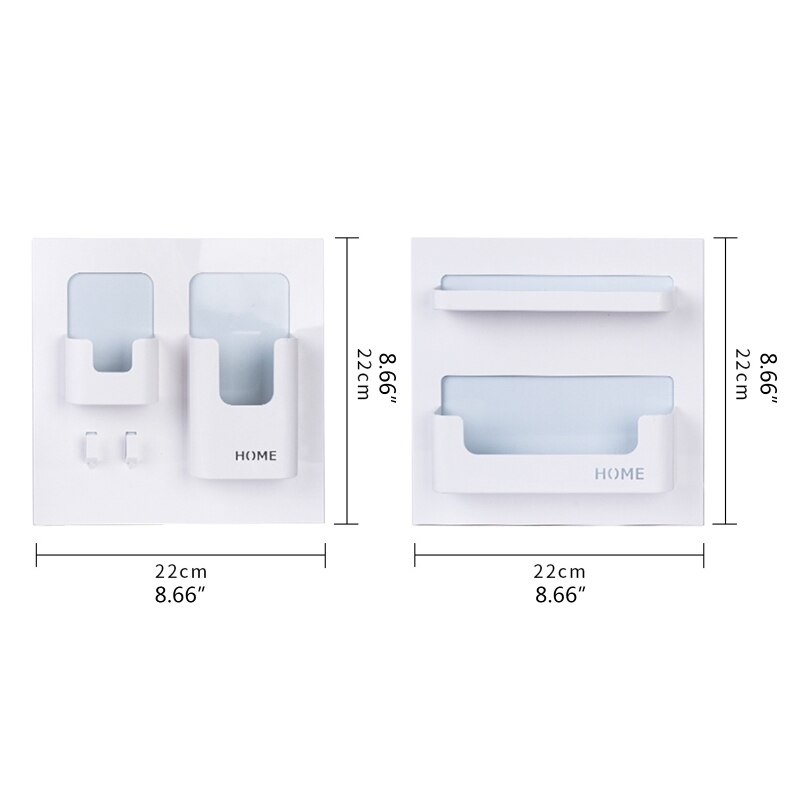 Bedside Shelf - Stick On Wall Mounted Bed Room,Dorm,Office Adhesive Floating Cad GXMA