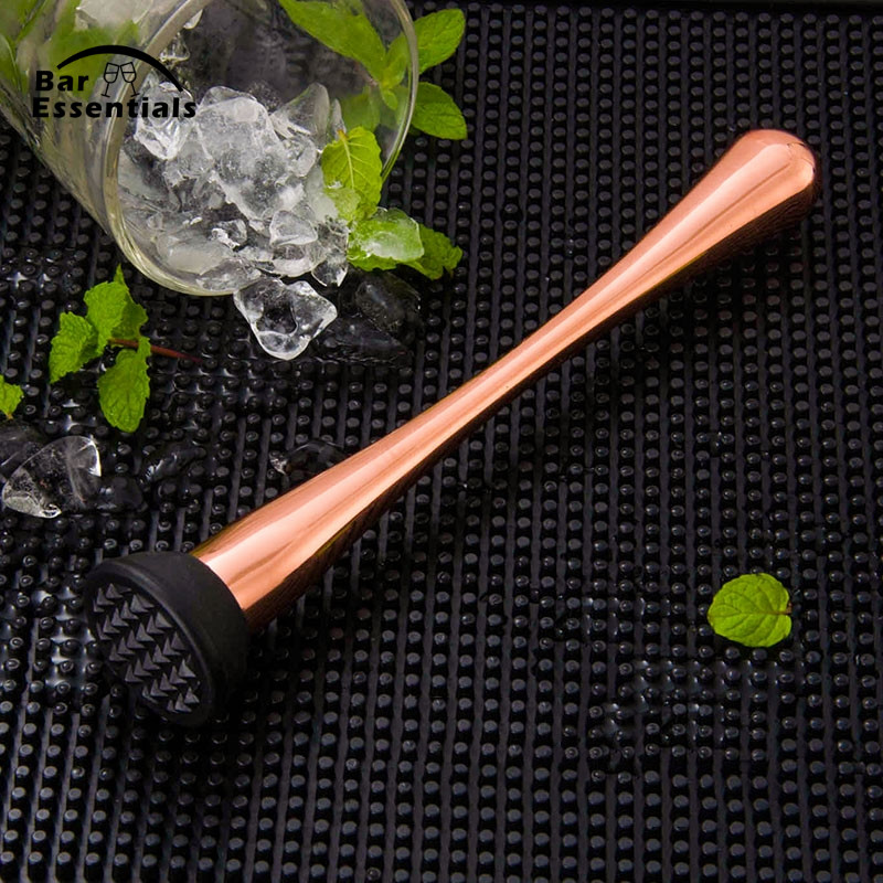 Mint Copper Plated Muddler Stainless Steel Bar Mixer Barware For DIY Drink Mojito Cocktail