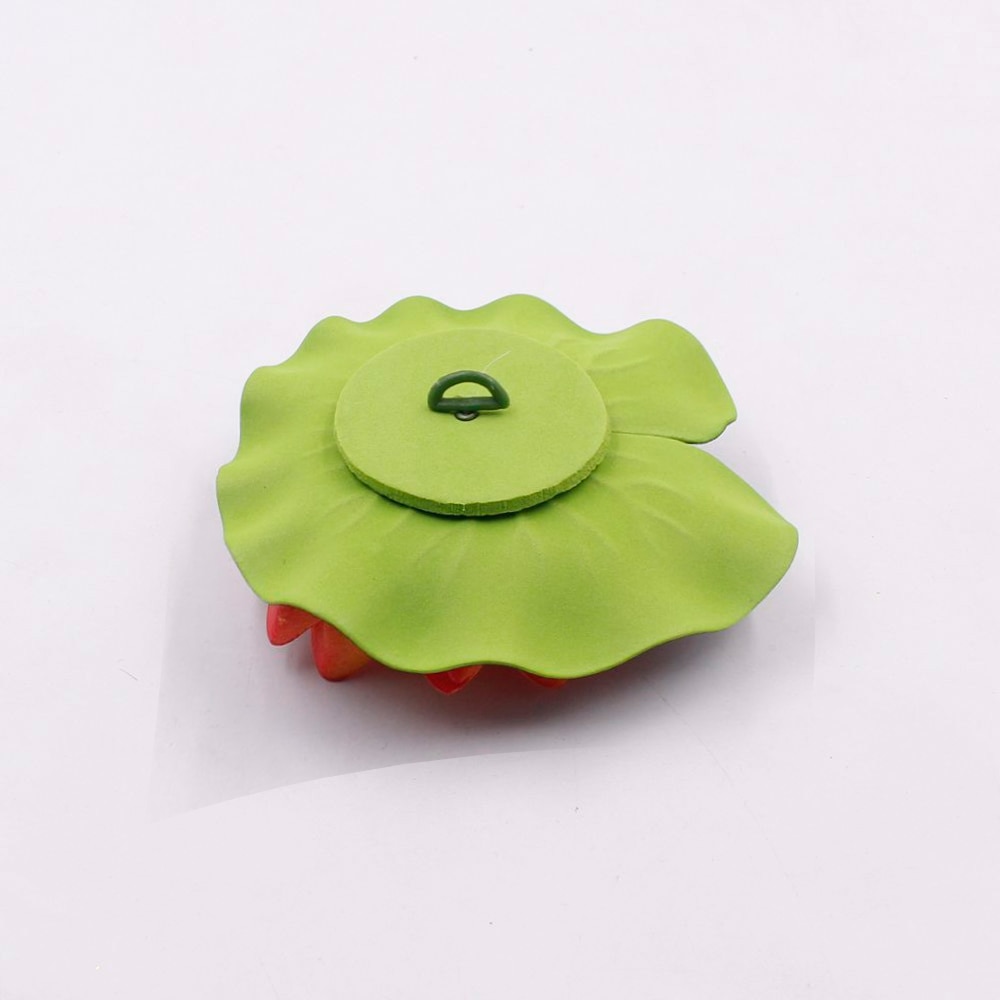 Lirio de agua de loto Artificial para decoración, tanque flotante de flores para estanque, planta, adorno de hojas para el hogar, jardín, boda, piscina, 10cm, 1 ud.