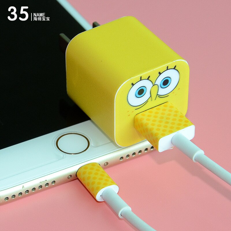 4s 5s 6s iphone 6 splus 7 7p apple oplader selvklæbende papir tegnefilm film selvklæbende papir: Tn2 ben 035