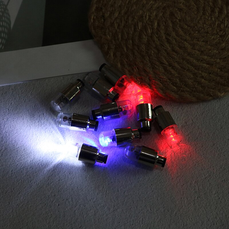 Fiets Motorfiets licht Wiel Band Ventiel Cap Neon LED Flash Light Lamp voor veiligheid Fiets accessoires met 6 * knop Batterij 2 STUKS