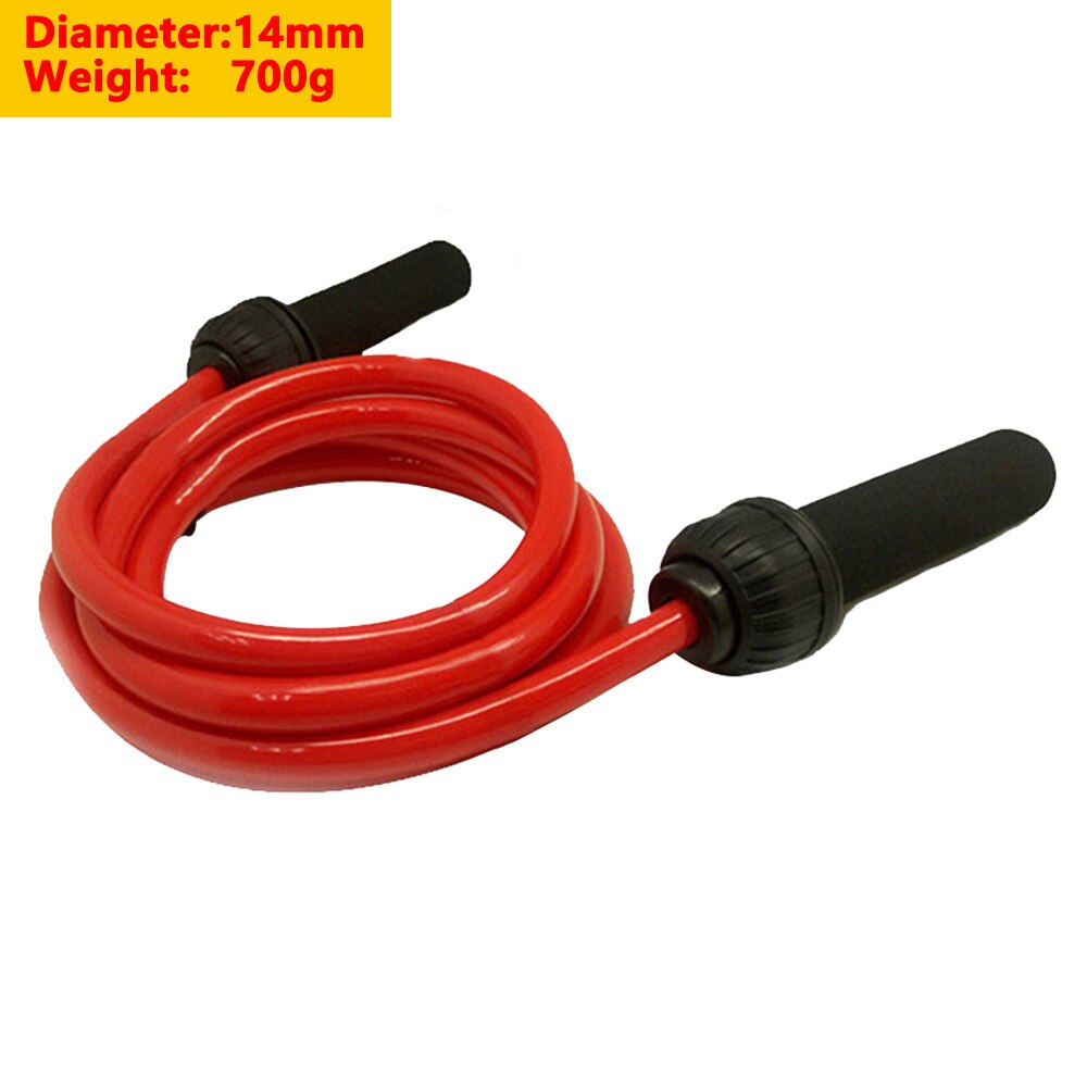 1lbs 1.5lbs heavy fitness jump skip rope weighted Weight SKIPPING Rope: RED700GRAM