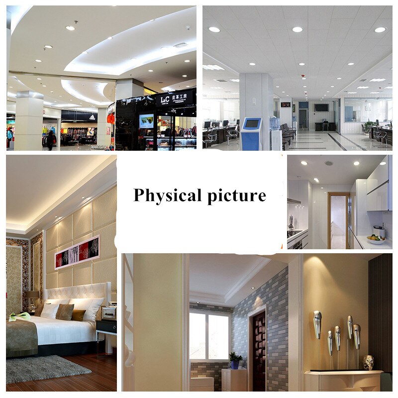 LED Downlight 3W 4W 6W 9W 12W 18W Ronde Verzonken Lamp 220V Plafond indoor Verlichting Warm/Wit woonkamer hal hotel kantoor