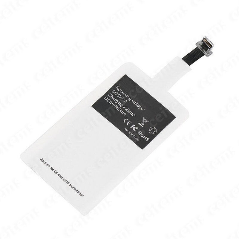 Voor Apple Iphone 5 5S 5C Se 6 6 S 7 Plus Qi Draadloze Oplader Ontvanger Pad Kaart Voor ik Telefoon 5 6 S Smart Opladen Recepteur Adapter