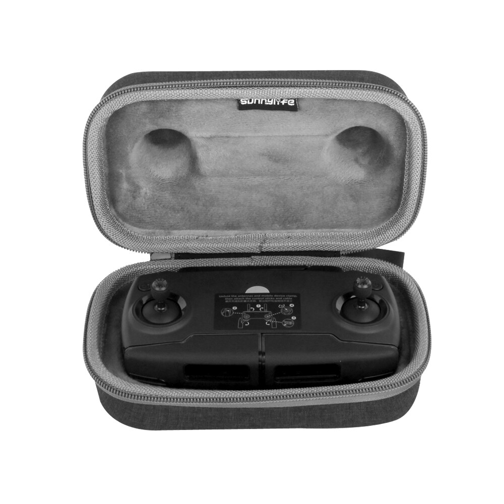 Bolsa de almacenamiento para Dron DJI Mavic Mini, estuche rígido portátil con asa de cuero, caja de transporte de hombro, accesorios: Only Remote Bag