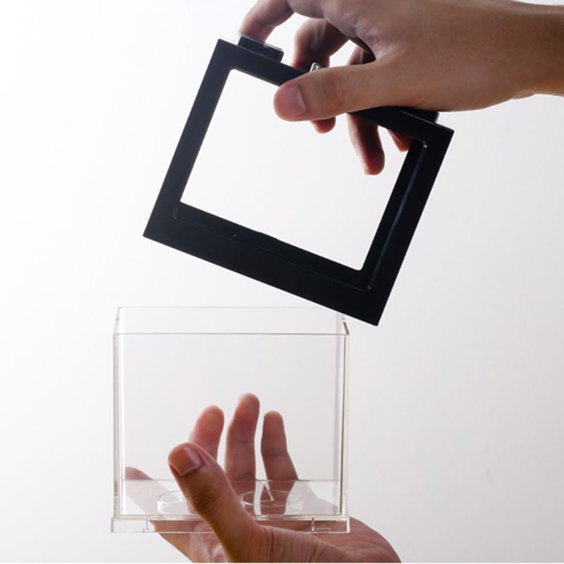 Mini Aquarium d'aquarium d'usb avec la décoration de bureau de bureau à la maison légère de lampe à LED