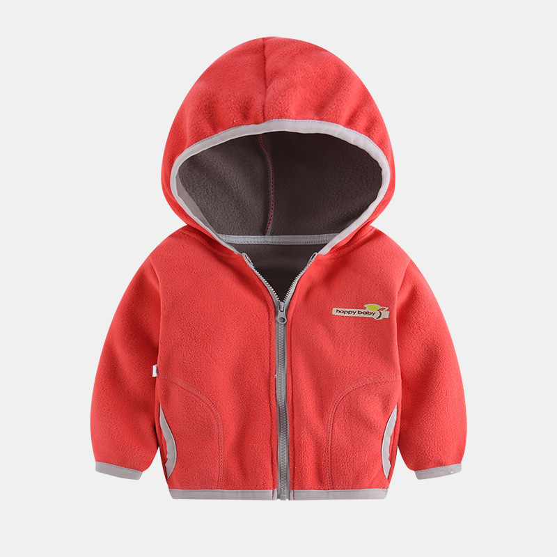 Herfst kinderen Jassen 18M-8Y Pure Kleur Baby Jongens & Meisjes Bovenkleding Jassen Casual Jassen Voor Peuter