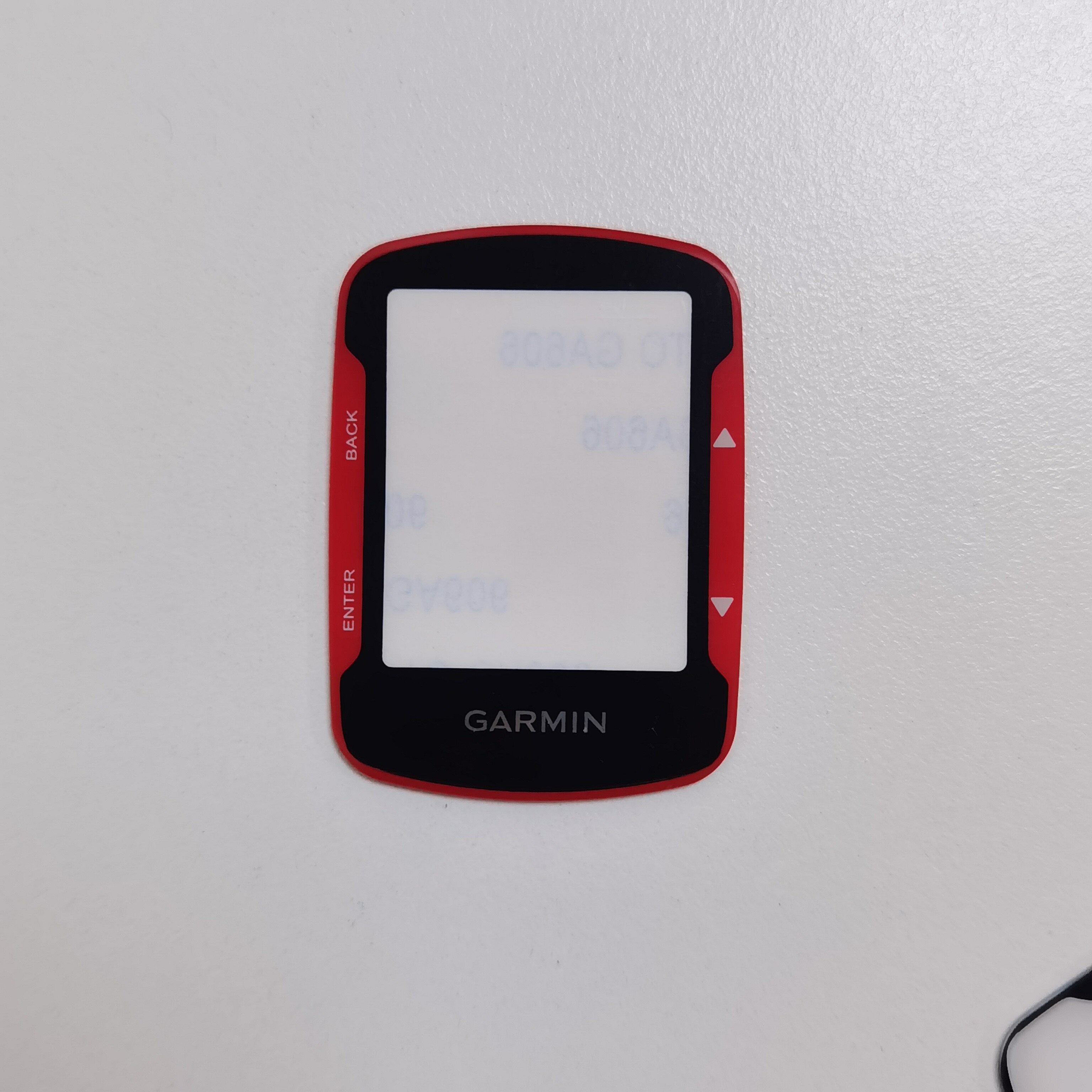 Glass Cover Screen Voor Garmin Edge 200 500 Panel Glas Kras Reparatie Vervangende Onderdelen Zonder Frame: red