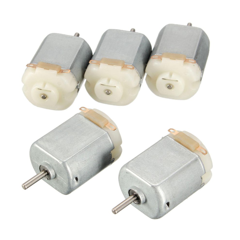 5 uds Dc 3v Mini Motor para Arduino Diy inteligente coche accesorios