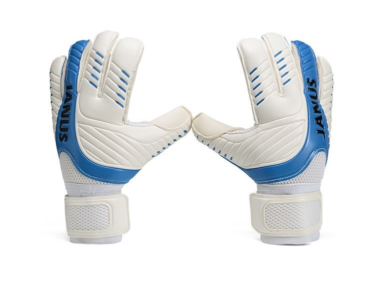 Janus Goalkeeper Goalie Keeper GK Gloves Roll Finger Soccer Size 6 7 8 9 10 BLACK RED BLUE WHITE