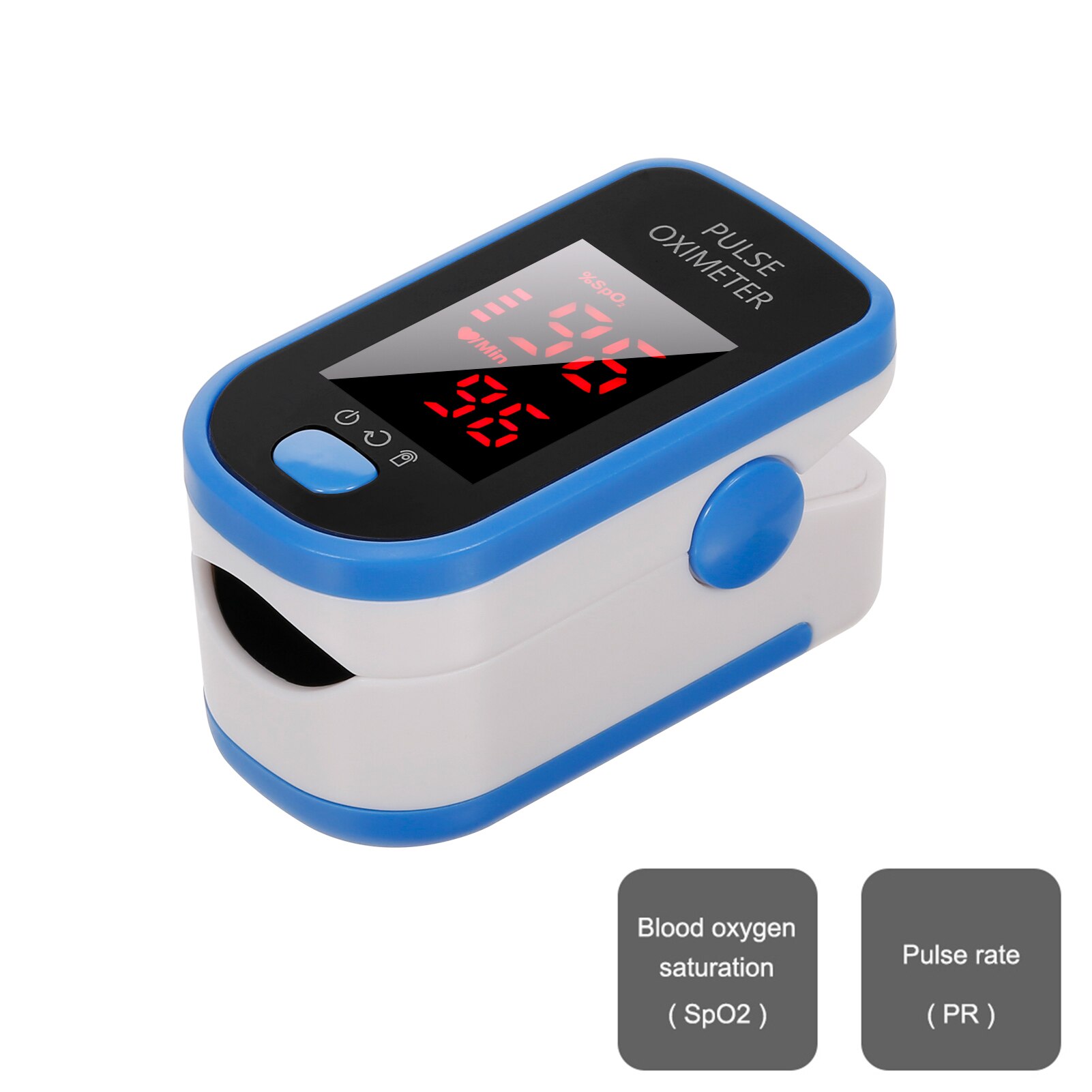 Blut Sauerstoff Monitor Schnelles Lesen Finger-pul... – Grandado