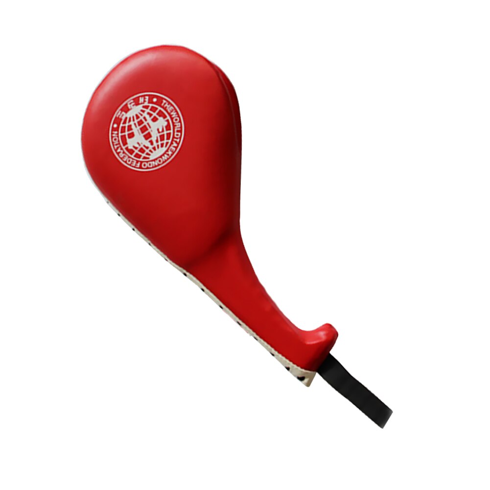 Boxing Training Pads Taekwondo Hand Racket Kick Takwondo Target Punching Pad Karate Training Kickboxing Paddle Boxing Equipment: Red