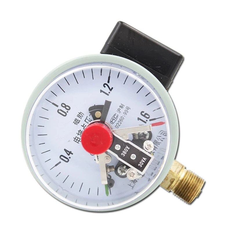 Diameter 100mm Direct Contact Pressure Gauge with Surface Vacuum Gauge Pressure Controller Measuring Tool