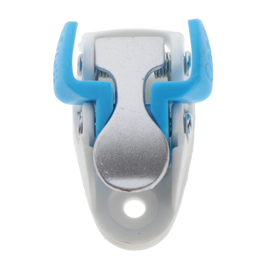 1Pc Plastic Skate Gesp Inline Schaatsen Gesp Roller Skate Boot Sluiting Skate Schoenen Gesp: Blue