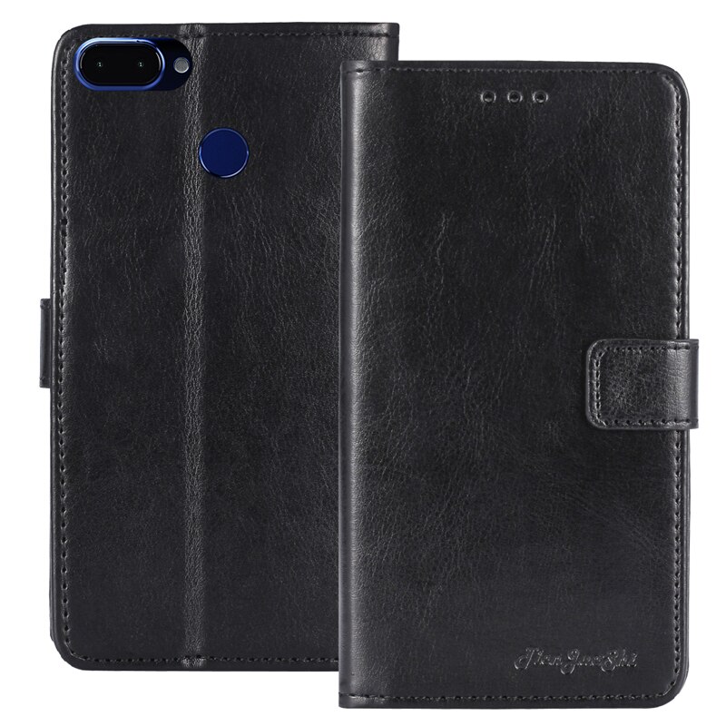 TienJueShi Protective Magnetic Flip Leather Cover Phone Case For ROKiT IO Pro 3D Pouch Shell Wallet Etui Skin