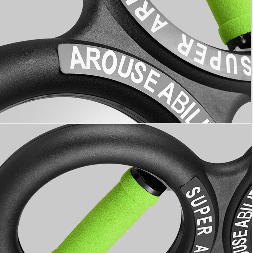 Multi-functional Hand Gripper Strengths 8 Shape Reinforcemen Hand Grips Upgrade Power Wrists Strengthening POWER ARMS Multi Gym: MULTI