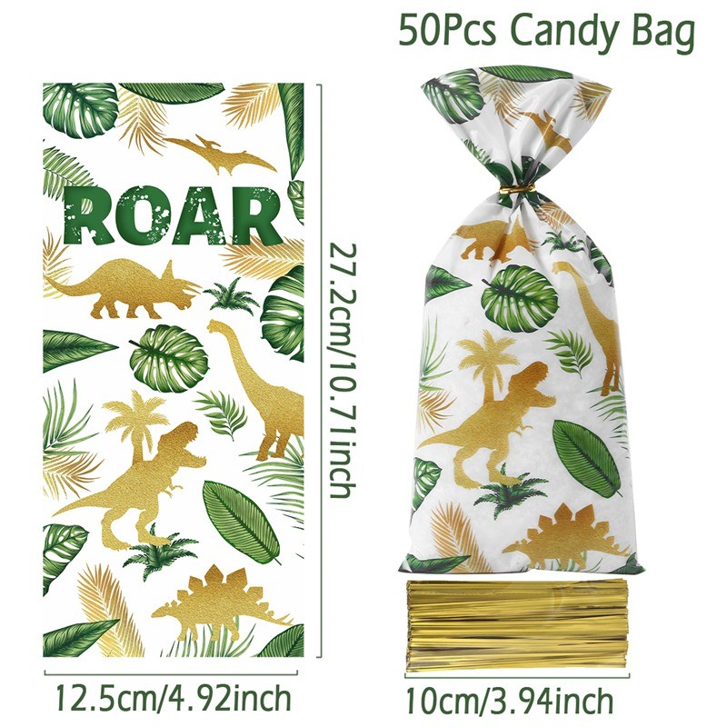 Jednorazowa zastawa stołowa z dinozaurem Rzek Dinozaur Dekoracja urodzinowa Dzieci Chłopiec Baby Shower Dżungla Safari Urodziny Supplies