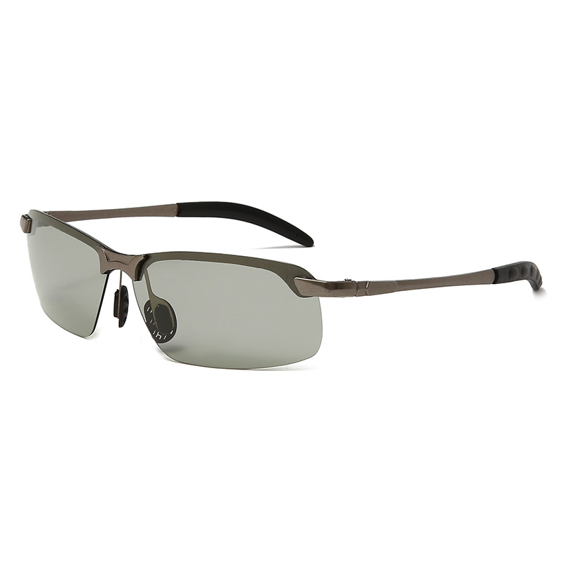 Cycling Polarized Glasses Men's Sunglasses Road Cycling Cycling Glasses Mountain Bike Protective Goggles Cycling Accessories: GRAY