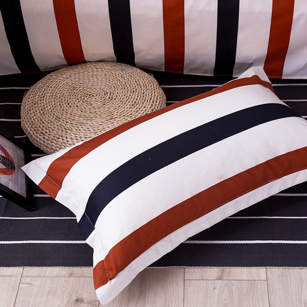 1 Piece Colorful Triangle Print Pillow Case 100% Polyester Geometric Pillowcase Children Adults Bedroom Use 48cm*74cm XF340-18: 2