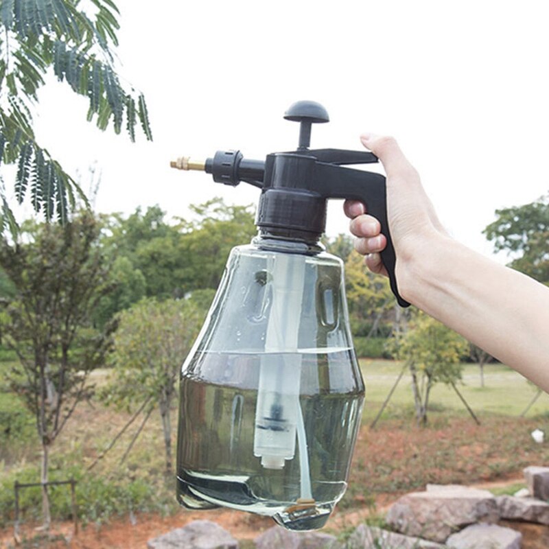 Gardening Pressure Watering Spray Bottle Multi-Function Garden Irrigation Plant Watering Can Family Cleaning Supplies Green B