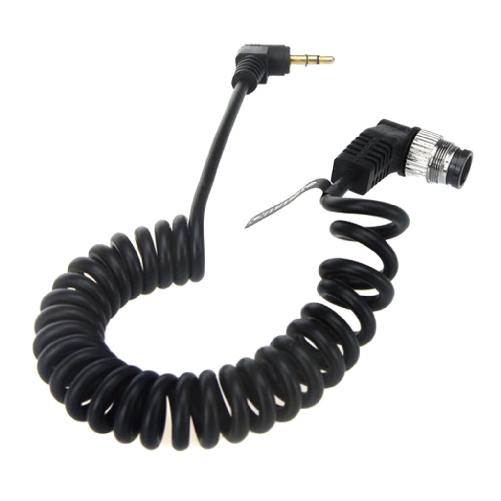 Cable disparador de cámara para Nikon D3X D4 D3 D700 D800 D800E D300S D300 D200 2,5mm, Palstic chapado en oro