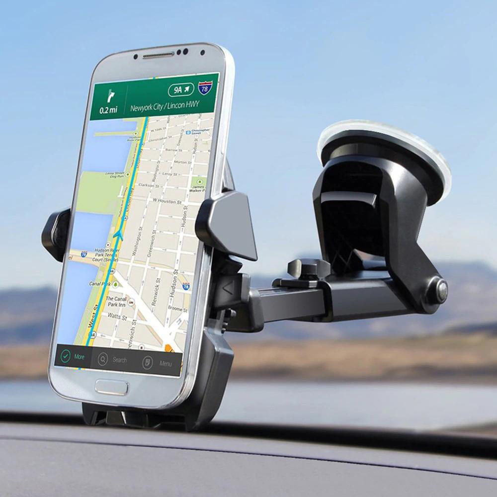 Auto Telefoon Houder 360 Graden Universele Smartphone Car Mount Houder Verstelbare Telefoon Montage Zuignap Houder