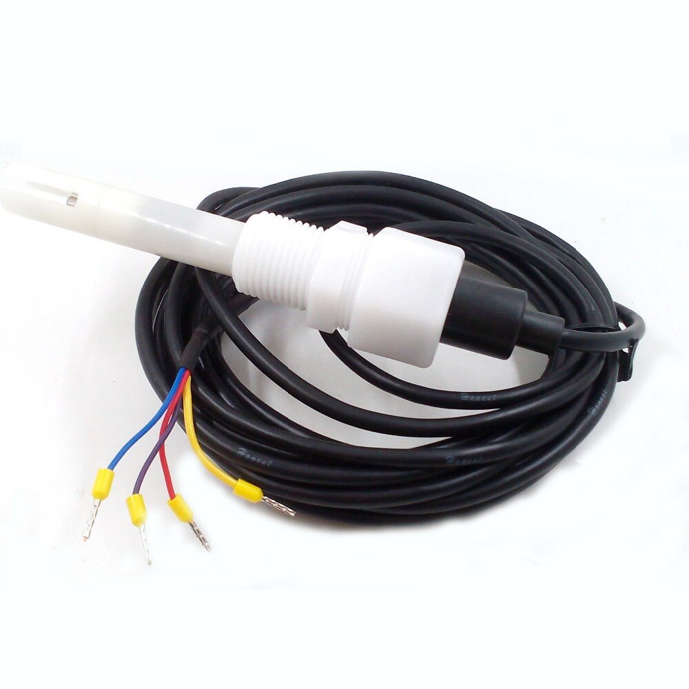 Dedicated G1/2 Sensor Probe for CM-230 Conductivity Monitor Tester meter 5M Plastic electrode with Pin&amp;plug