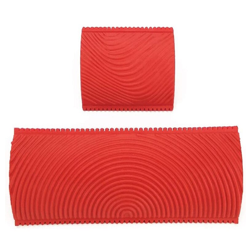 Wood Graining DIY Set Imitation Wood Grain Paint Roller Brush Wall Painting Tool Sets Wall Texture Art Painting Tool Set