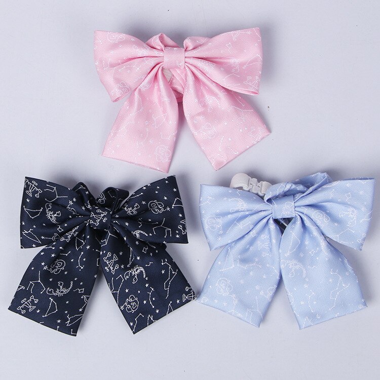Kawaii Konstellation Japanische Schuluniform Mädchen Fliege Frauen Gravata Borboleta Bowtie Nette Bowknot Krawatte Krawatten