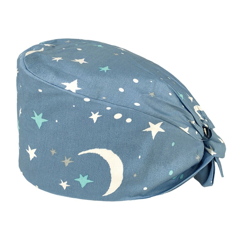 Cartoon dierenpatroon unisex matte petten laboratorium dierenwinkel werk verpleegkundige petten dokter en verpleegster katoenen chirurgische petten: 12084