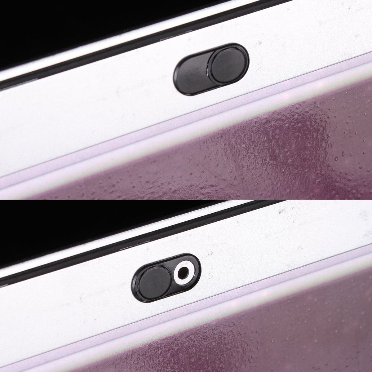 Ultradunne webcamcamerahoezen, beschermers tegen hackers, bescherming tegen privacy, hoezen voor laptops, ipads en pc's, privacystickers