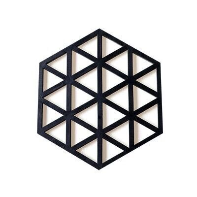 Set de table en Silicone, 1 pièce, dessous de verre isolant à la chaleur, tapis Simple, pour la décoration de la maison, pour bureau: F