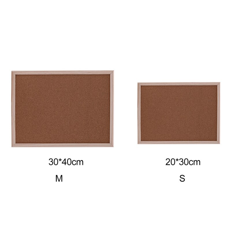 ♕s-Decorative Board With Frame Cork Board Drawing Board Pine Wood Frame White Boards Home Office Decorative