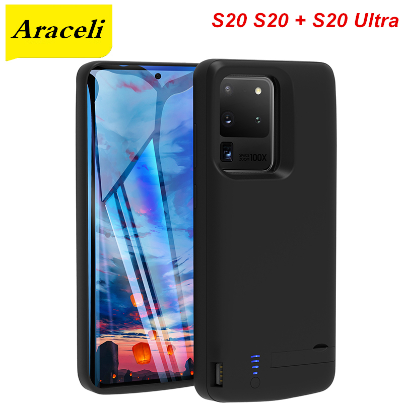 Araceli For Samsung Galaxy S20 S20 + Plus S20 Ultra Battery Case Phone Battery Charger Cover S20 S20 + S20 Ultra Power Bank