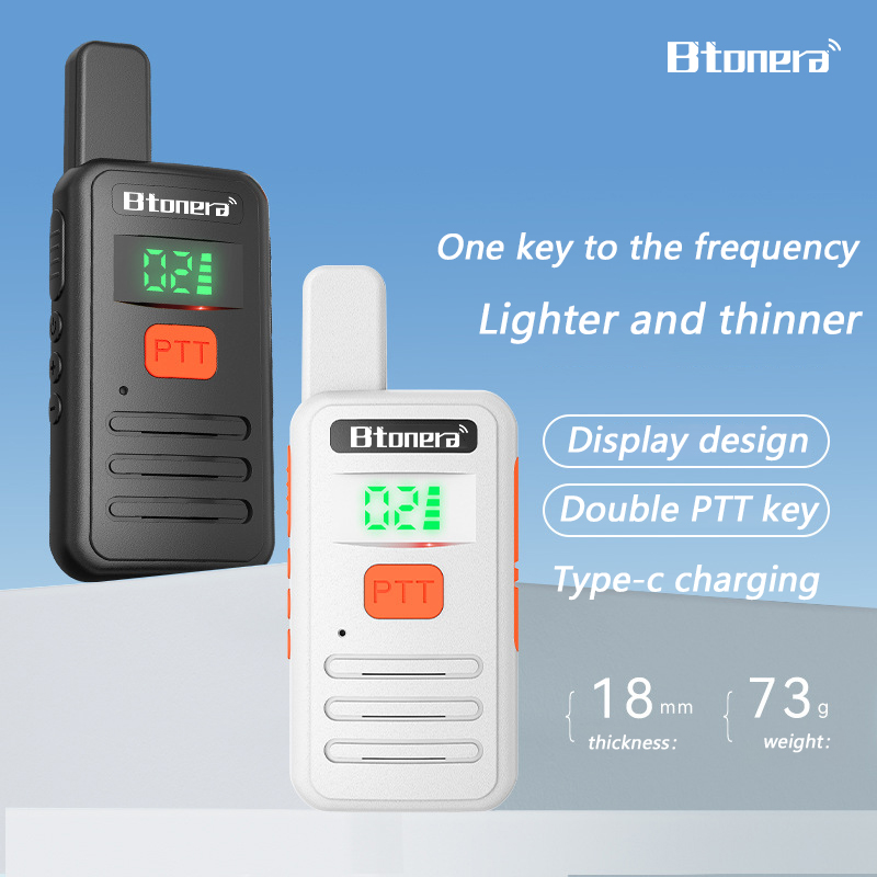 Btonera T1 Mini Walkie Talkie pmr 446 Profesjonalne Walkie Talkie Largo Alcance mini Radio Walkie Talkie Walkie Talkie Largo Alcance