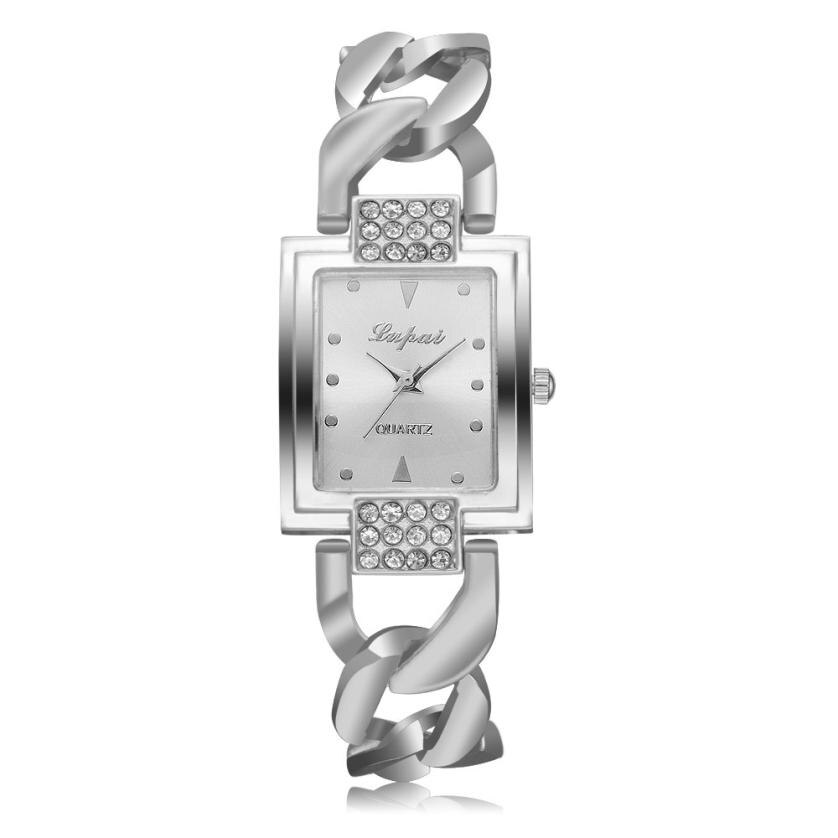 Lvpai Brand Rose Gold Women Luxury Watches Girls Quartz Watch Bracelet Watch Ladies Crystal Round relogio feminino #D: D